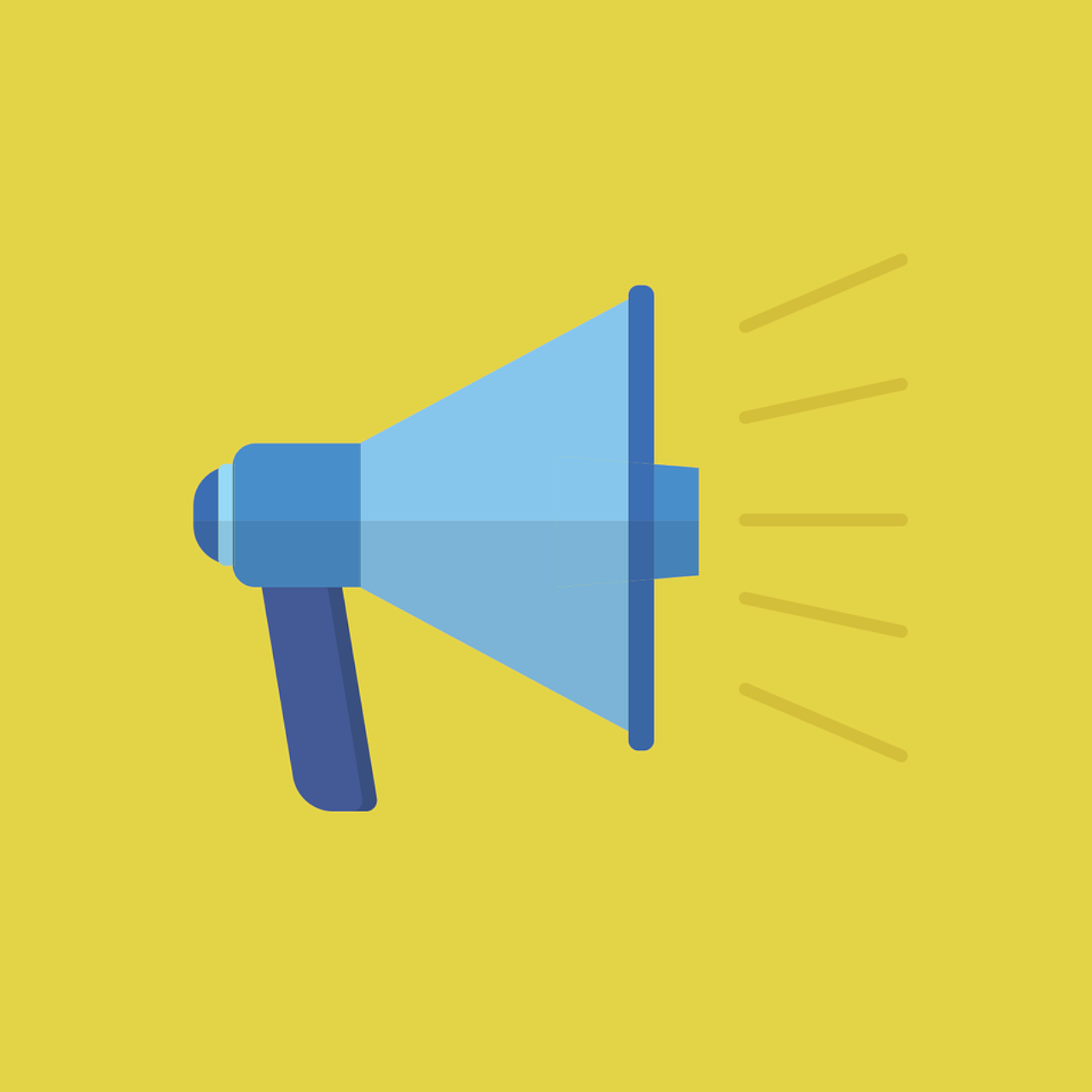 megaphone vector image