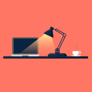 home working set up